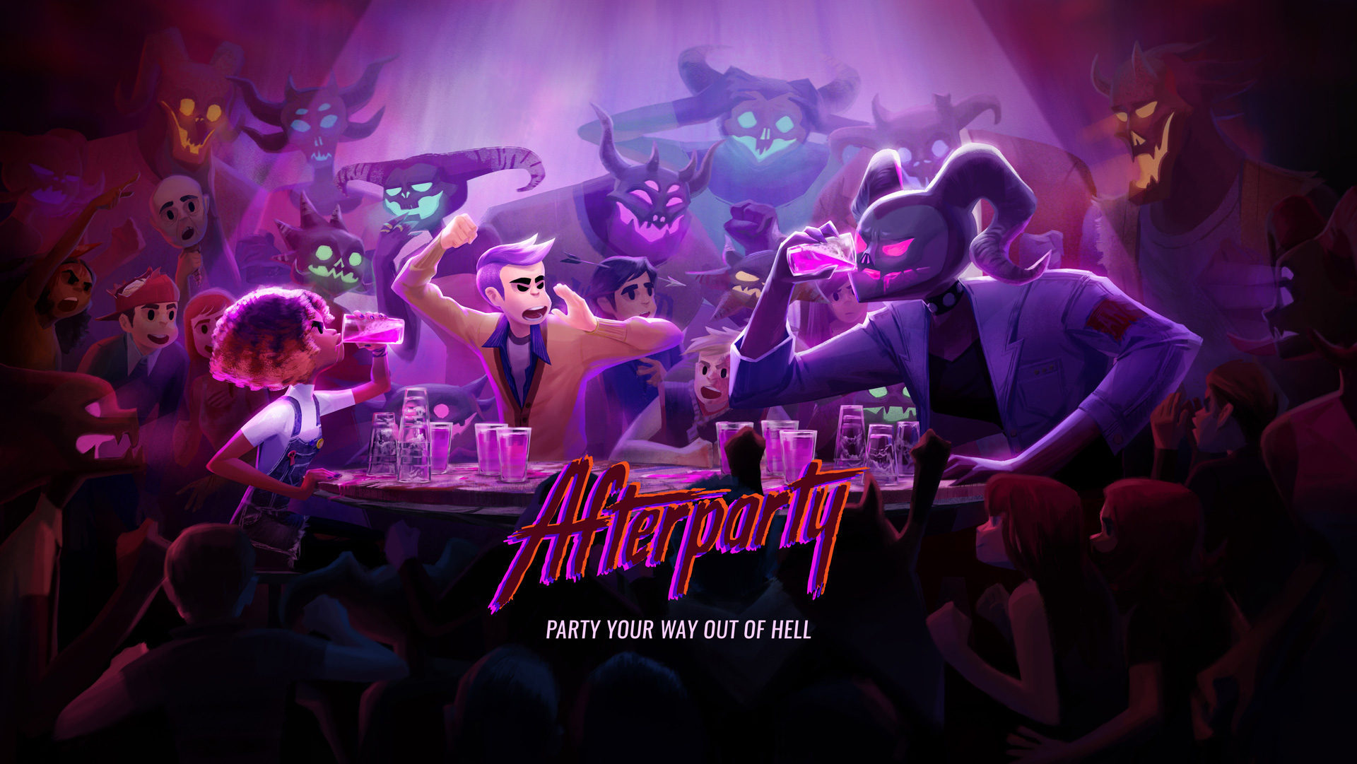 Video Game Afterparty HD Wallpaper | Background Image