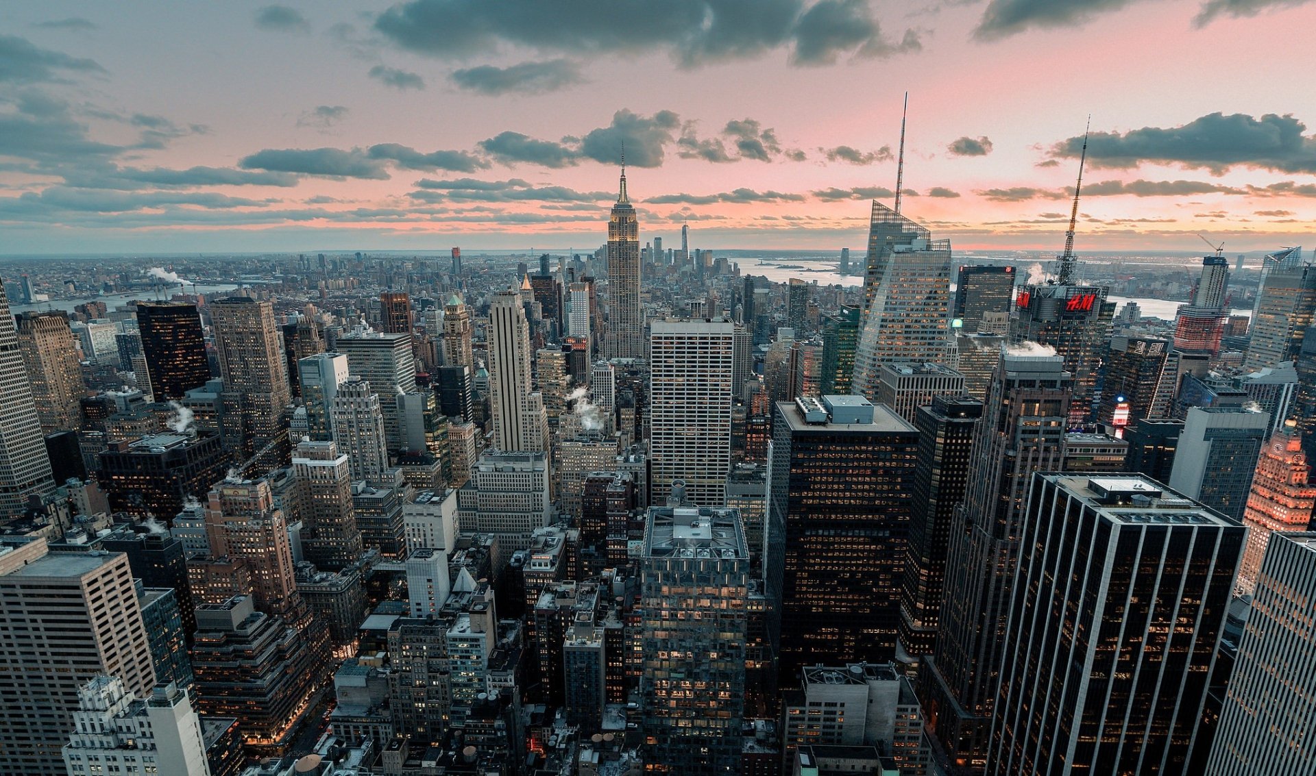 Download Skyscraper Building Cityscape City USA Man Made New York  HD Wallpaper