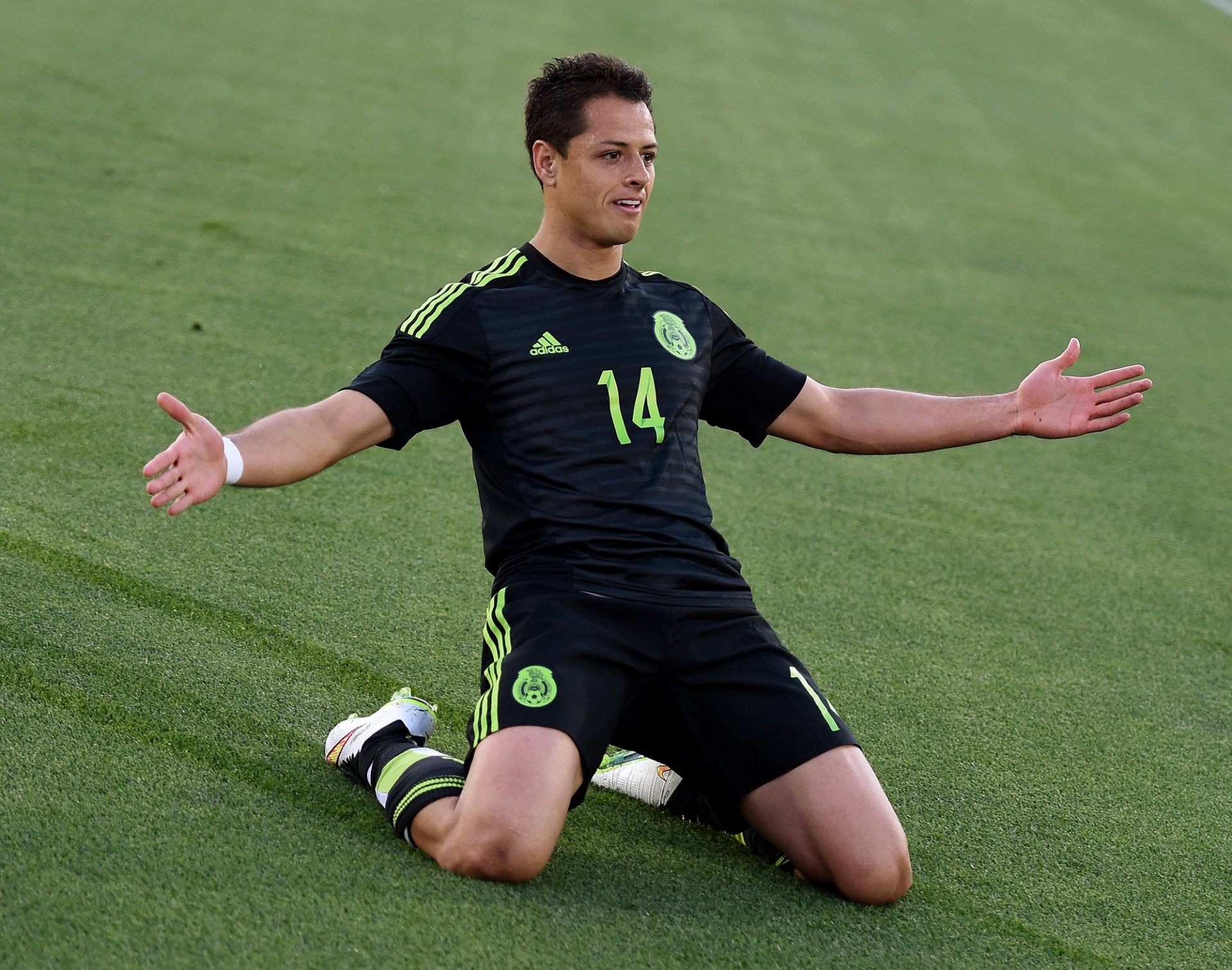 Download Mexican Soccer Javier Hernandez Sports HD Wallpaper