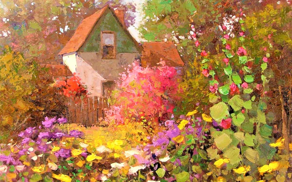  "Flowering Italy" by Sean Wallis