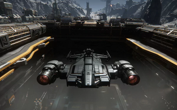 Cutlass Black (Star Citizen) Levski (Star Citizen) video game Star Citizen HD Desktop Wallpaper | Background Image