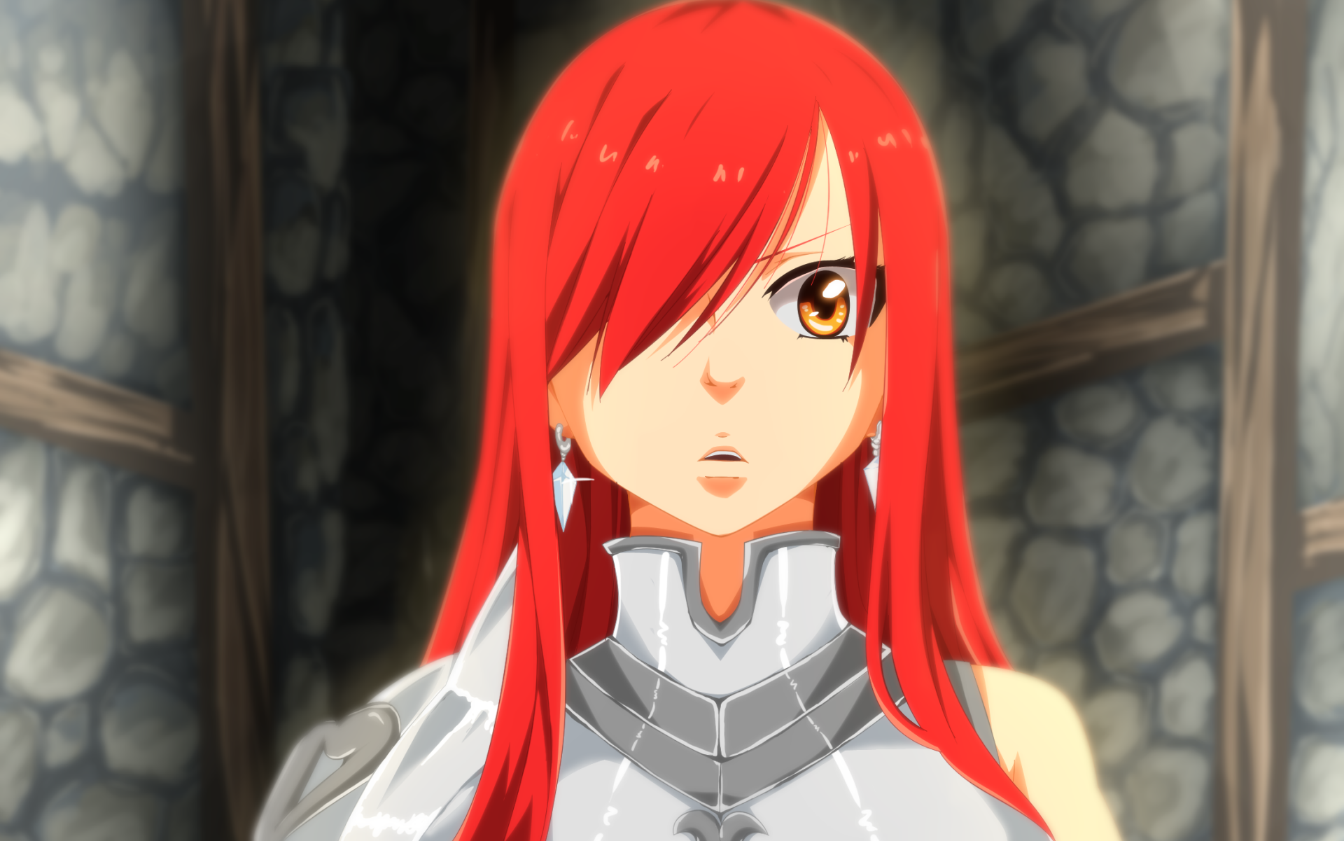 Download Erza Scarlet Anime Fairy Tail HD Wallpaper