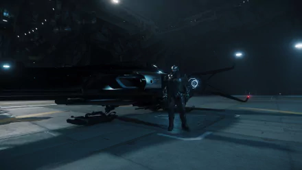 armor Levski (Star Citizen) hangar Razor (Star Citizen) video game Star Citizen HD Desktop Wallpaper | Background Image
