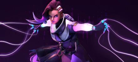 Sombra (Overwatch) video game Overwatch HD Desktop Wallpaper | Background Image
