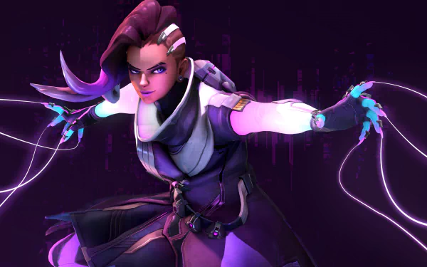 Sombra (Overwatch) video game Overwatch HD Desktop Wallpaper | Background Image