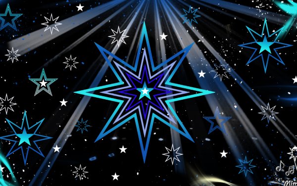 Artistic Stars Colors HD Wallpaper | Background Image