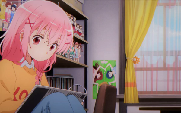 Kaoruko Moeta Anime Comic Girls HD Desktop Wallpaper | Background Image