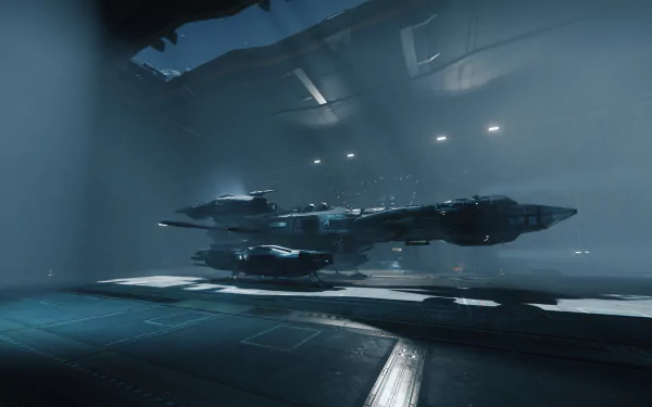 hangar Constellation (Star Citizen) Levski (Star Citizen) video game Star Citizen HD Desktop Wallpaper | Background Image