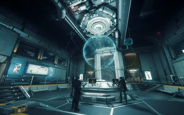 Port Olisar (Star Citizen) video game Star Citizen HD Desktop Wallpaper | Background Image