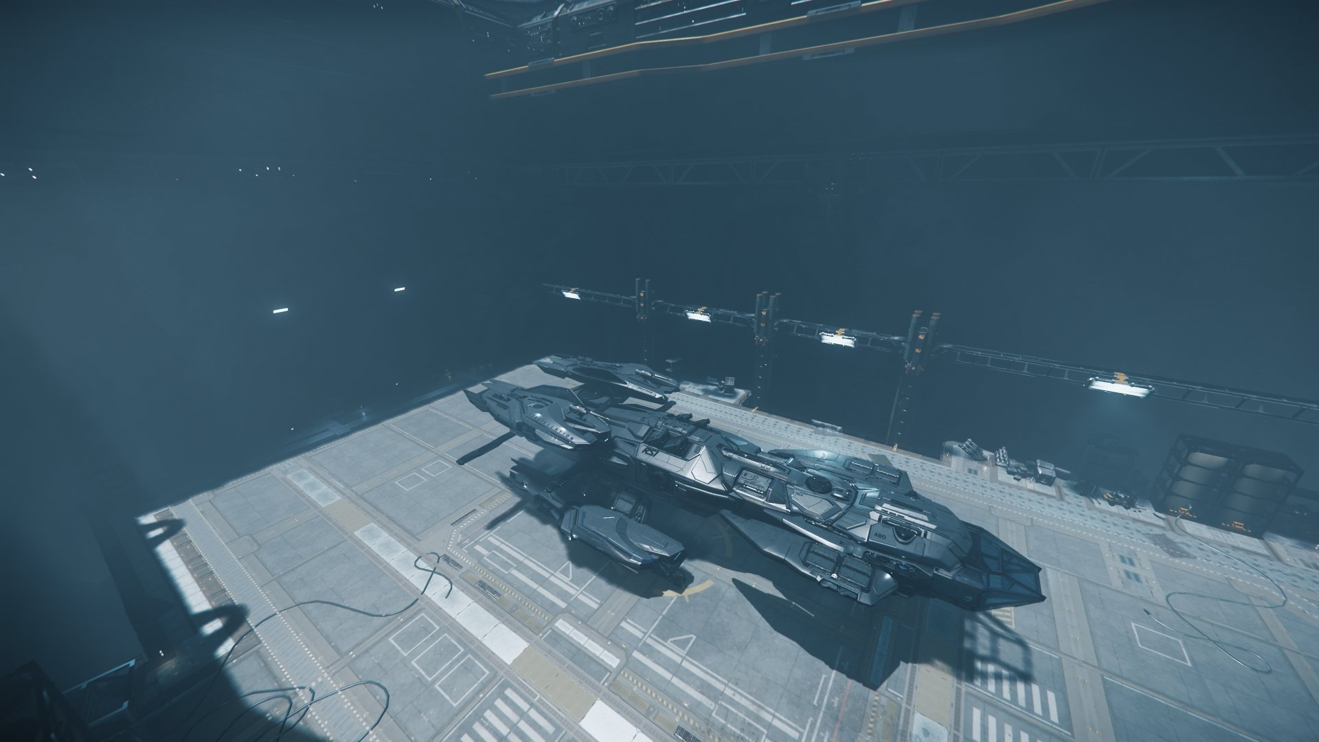 Download Hangar Levski (Star Citizen) Constellation Andromeda (Star Citizen) Space Video Game Star Citizen 4k Ultra HD Wallpaper by DesoShow