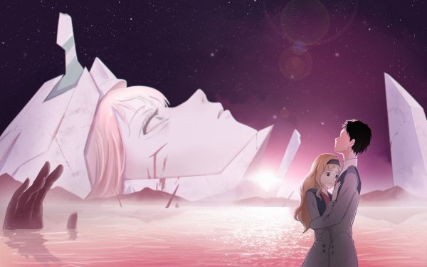 Anime Darling in the FranXX Zero Two Kokoro Mitsuru Parody End of Evangelion HD Wallpaper | Background Image