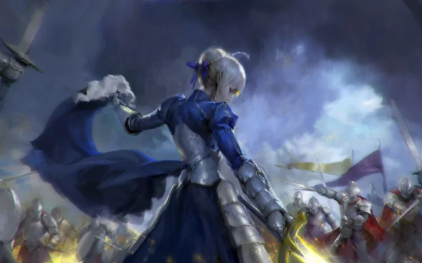 Artoria Pendragon Anime Fate/Grand Order HD Desktop Wallpaper | Background Image