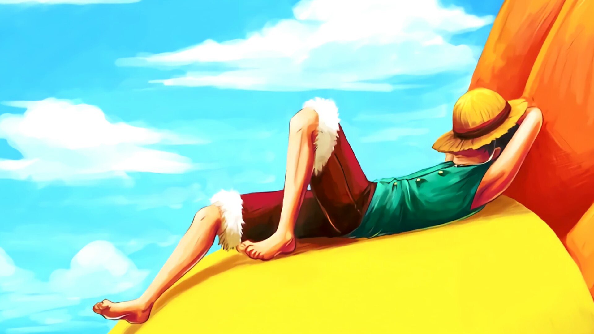 Download Monkey D. Luffy Anime One Piece HD Wallpaper