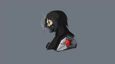 Bucky Barnes Comic Winter Soldier HD Desktop Wallpaper | Background Image