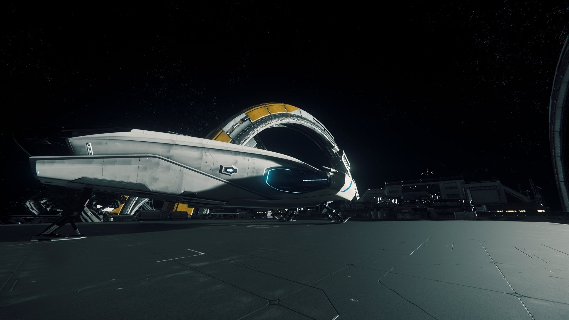 Download Port Olisar (Star Citizen) 600i (Star Citizen) Video Game Star Citizen 4k Ultra HD Wallpaper by DesoShow