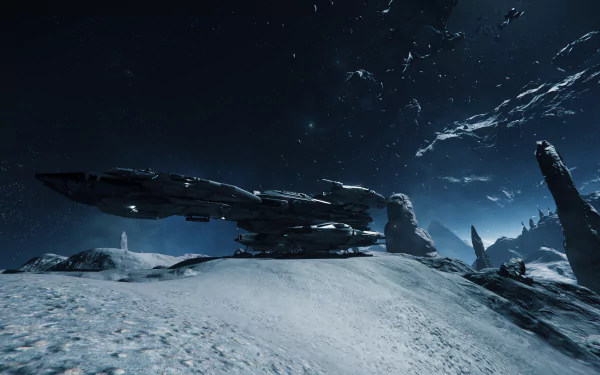 Delamar (Star Citizen) Constellation Andromeda (Star Citizen) video game Star Citizen HD Desktop Wallpaper | Background Image