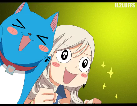 Rebecca (Edens Zero) Happy (Edens Zero) Anime Edens Zero HD Desktop Wallpaper | Background Image