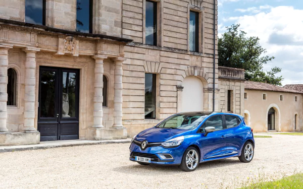 compact car car Renault vehicle Renault Clio HD Desktop Wallpaper | Background Image