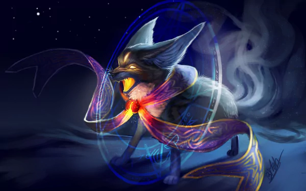 magic fantasy fox HD Desktop Wallpaper | Background Image
