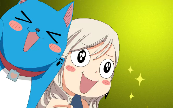 Rebecca (Edens Zero) Happy (Edens Zero) Anime Edens Zero HD Desktop Wallpaper | Background Image