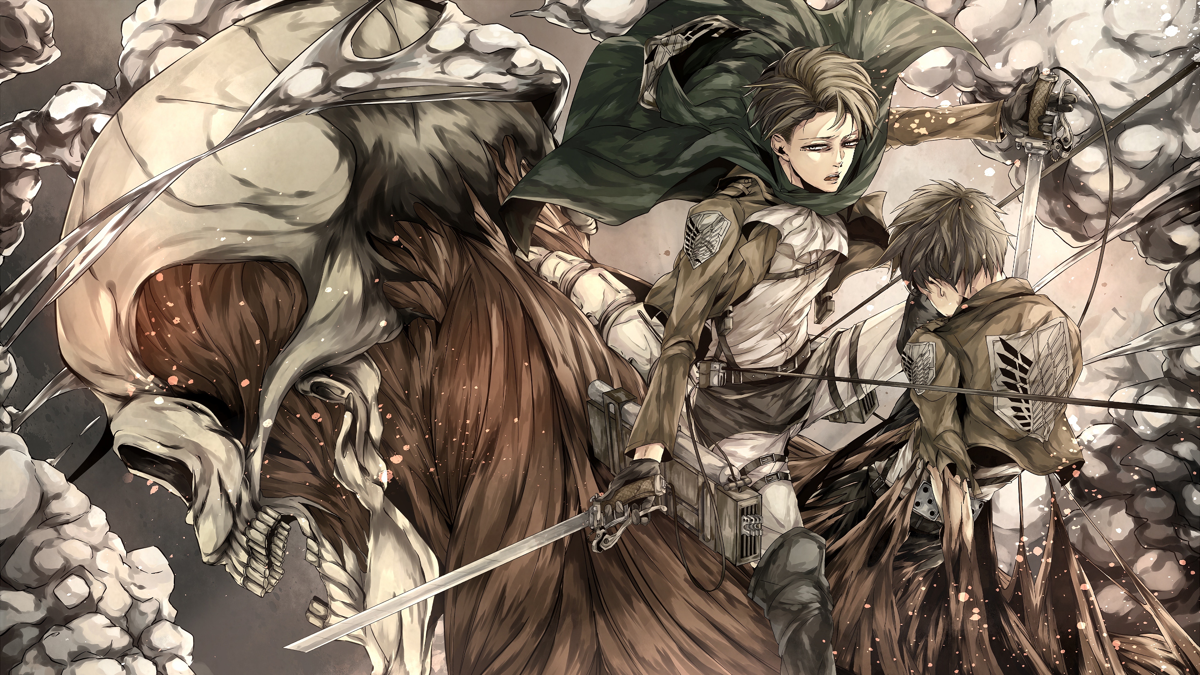 Attack On Titan 4k Ultra HD Wallpaper | Background Image ...