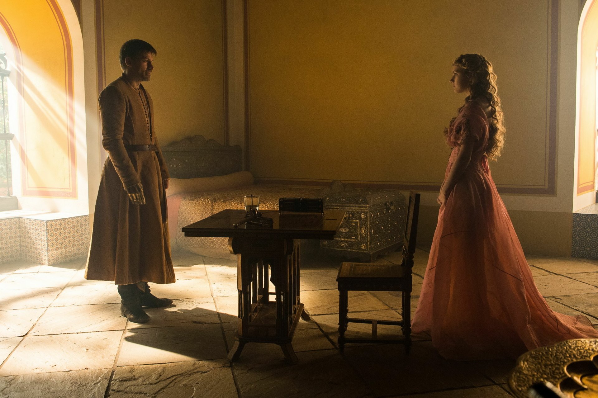 Download Nikolaj Coster-Waldau Nell Tiger Free Myrcella Baratheon Jaime Lannister TV Show Game Of Thrones HD Wallpaper