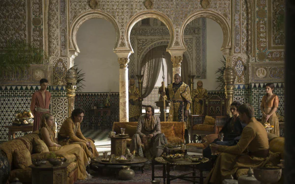 Nikolaj Coster-Waldau Areo Hotah Dorne (Game of Thrones) Trystane Martell Myrcella Baratheon Ellaria Sand Jaime Lannister Doran Martell TV Show Game Of Thrones HD Desktop Wallpaper | Background Image