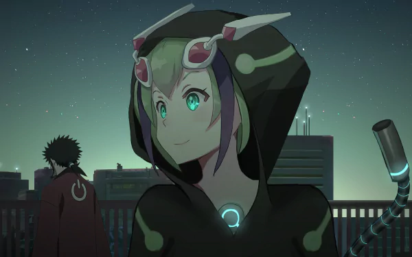 Kyōma Mabuchi Mira Yurizaki Anime Dimension W HD Desktop Wallpaper | Background Image