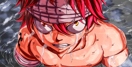 Natsu Dragneel Anime Fairy Tail HD Desktop Wallpaper | Background Image