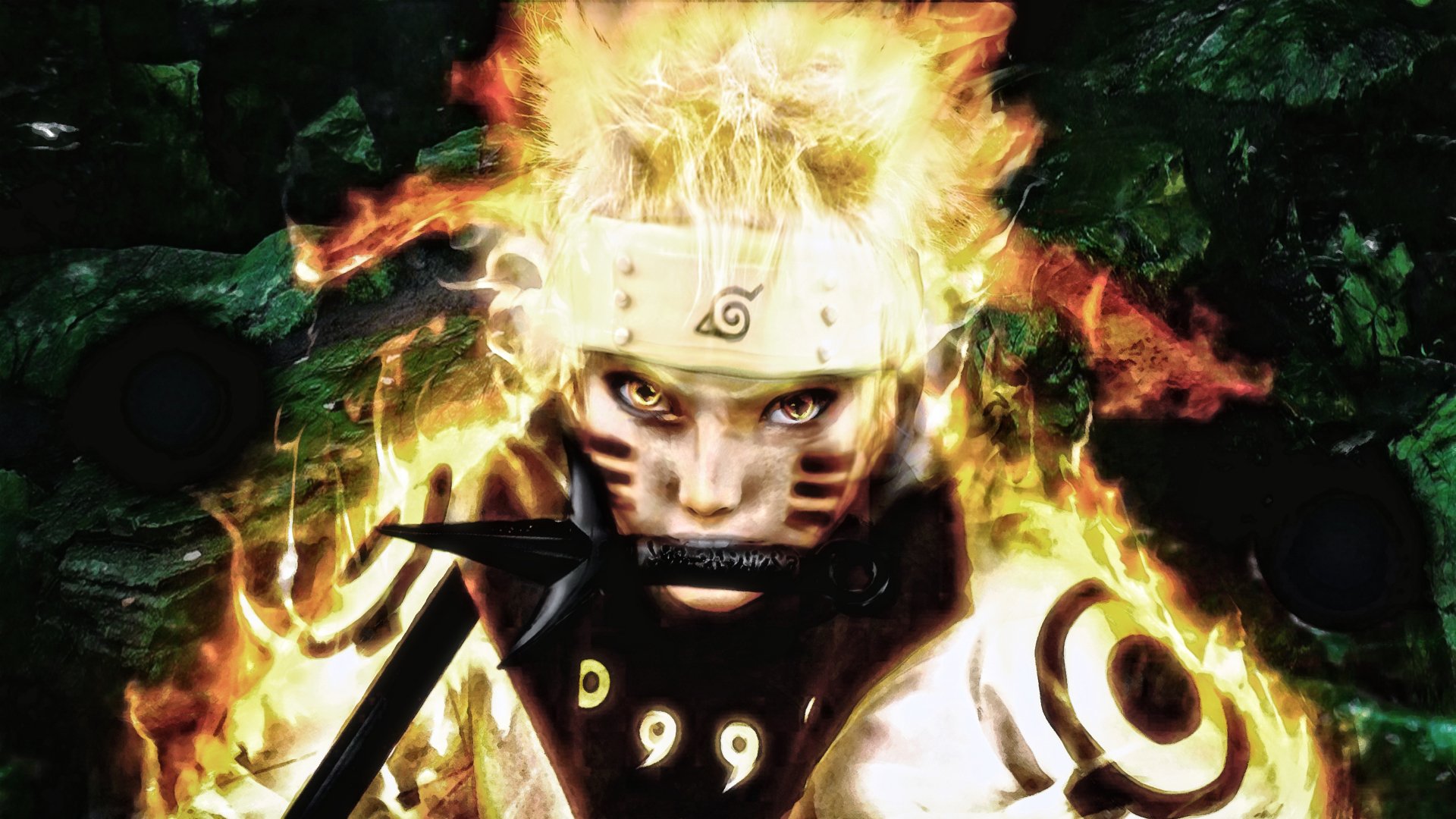 Naruto Uzumaki In Fiery 4K Ultra HD Anime Wallpaper By Shibuz4 