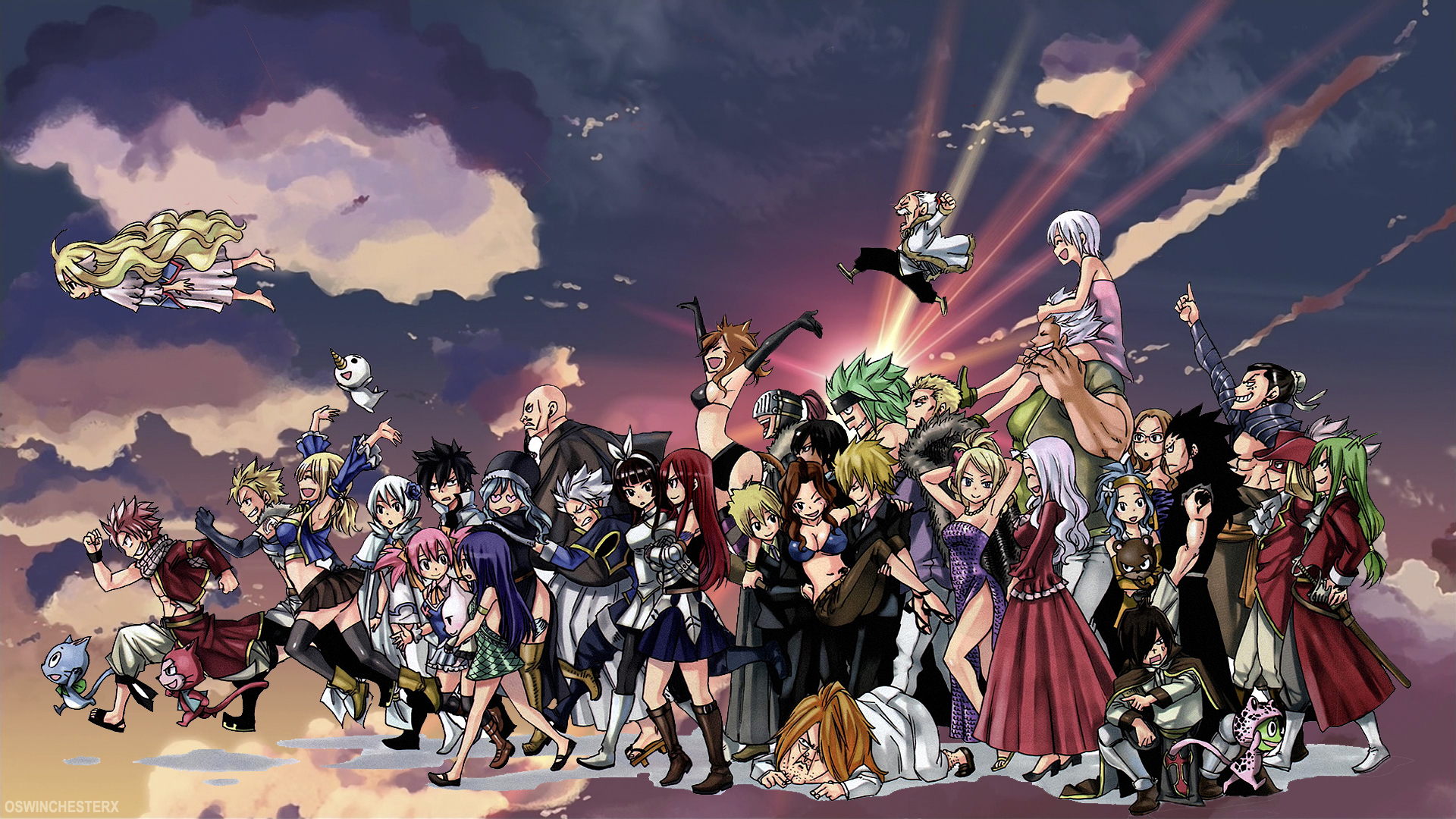 Anime Fairy Tail HD Wallpaper by oswinchesterx