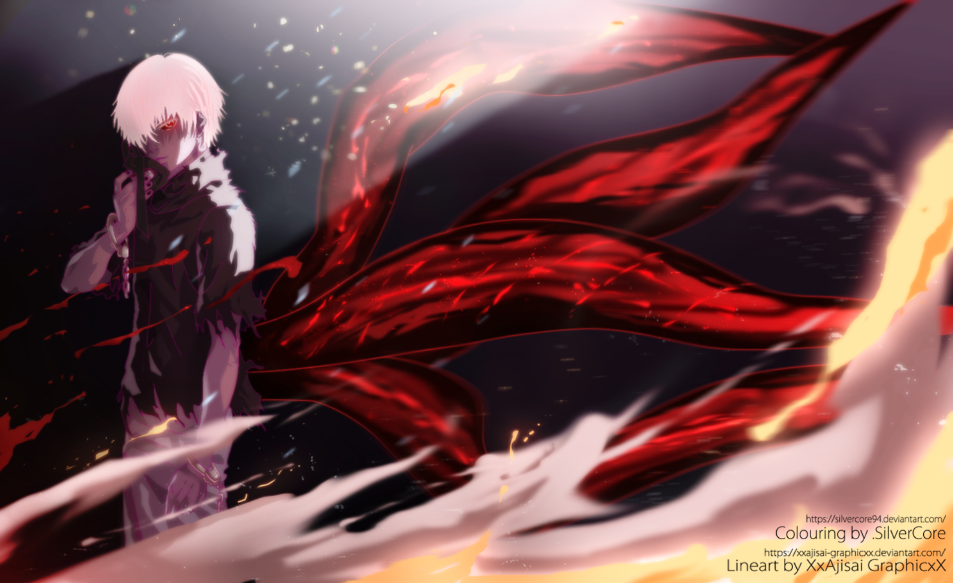 Ken Kaneki Unleashed: Stunning Tokyo Ghoul HD Anime Wallpaper by ...