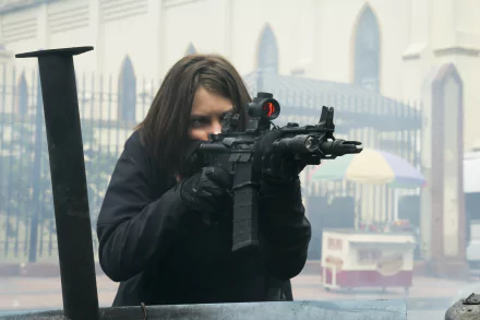 Lauren Cohan movie Mile 22 HD Desktop Wallpaper | Background Image