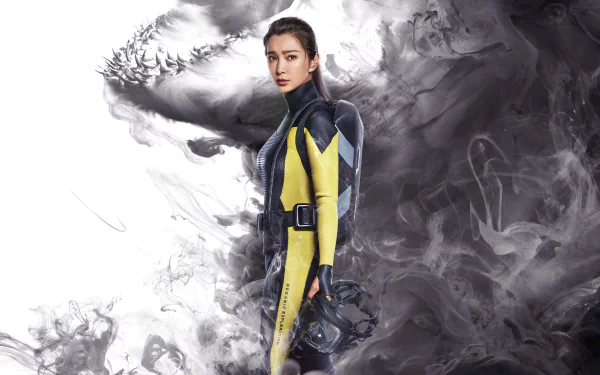 Li Bingbing movie The Meg HD Desktop Wallpaper | Background Image