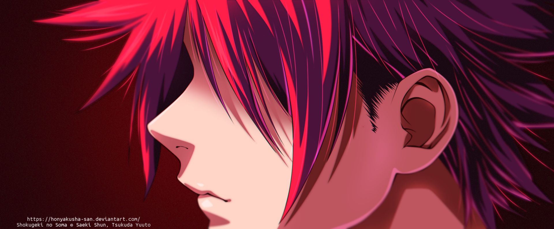 Download Sōma Yukihira Anime Food Wars: Shokugeki No Soma HD Wallpaper by HonYakusha-san