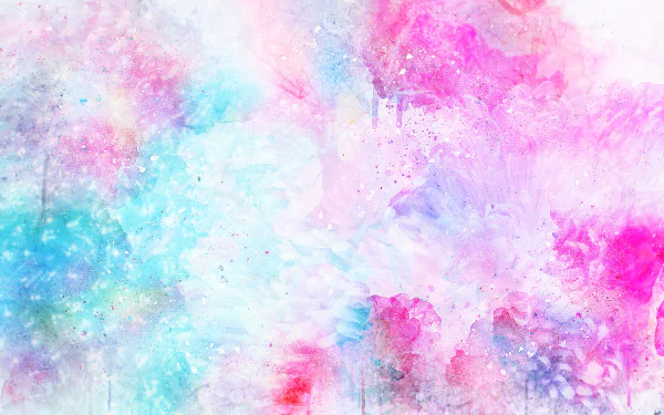 pink colors Abstract watercolor HD Desktop Wallpaper | Background Image