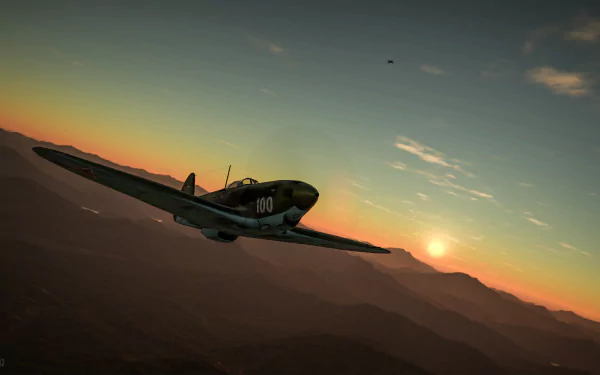  War Thunder / Sunset Mountains