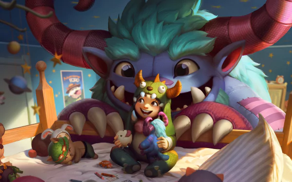 Nunu (League Of Legends) video game League Of Legends HD Desktop Wallpaper | Background Image