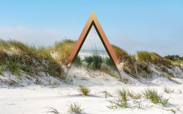 sand dune artistic landscape HD Desktop Wallpaper | Background Image