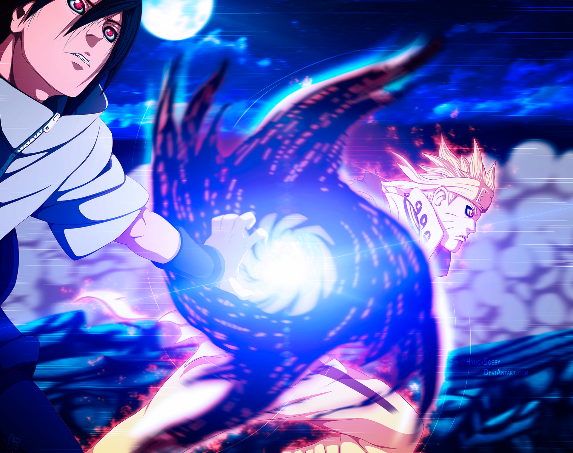 Download Sasuke Uchiha Naruto Uzumaki Anime Naruto Hd Wallpaper By Nagadih 7186