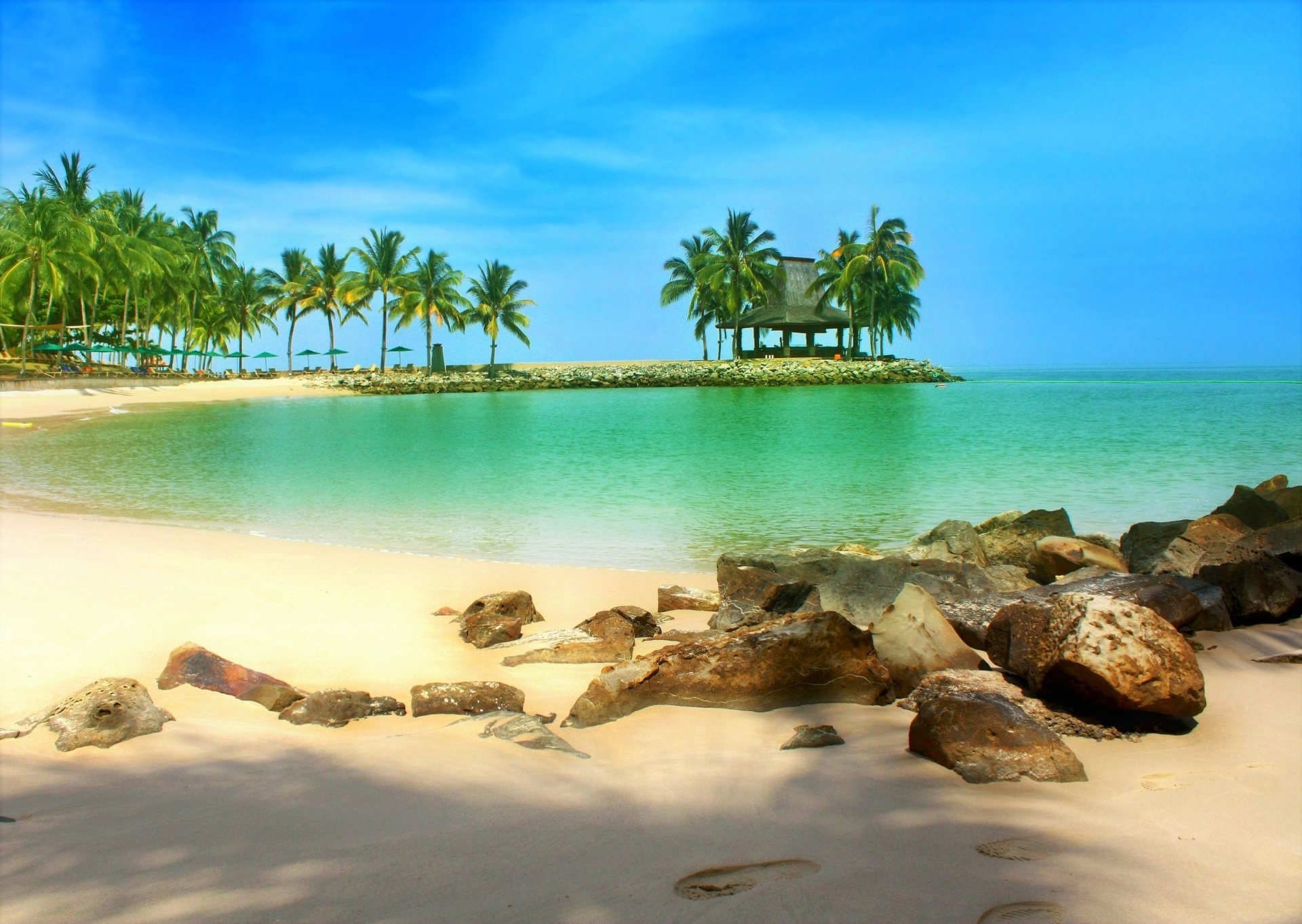 Tropical Beach HD Wallpaper | Hintergrund | 2653x1884 | ID:942870
