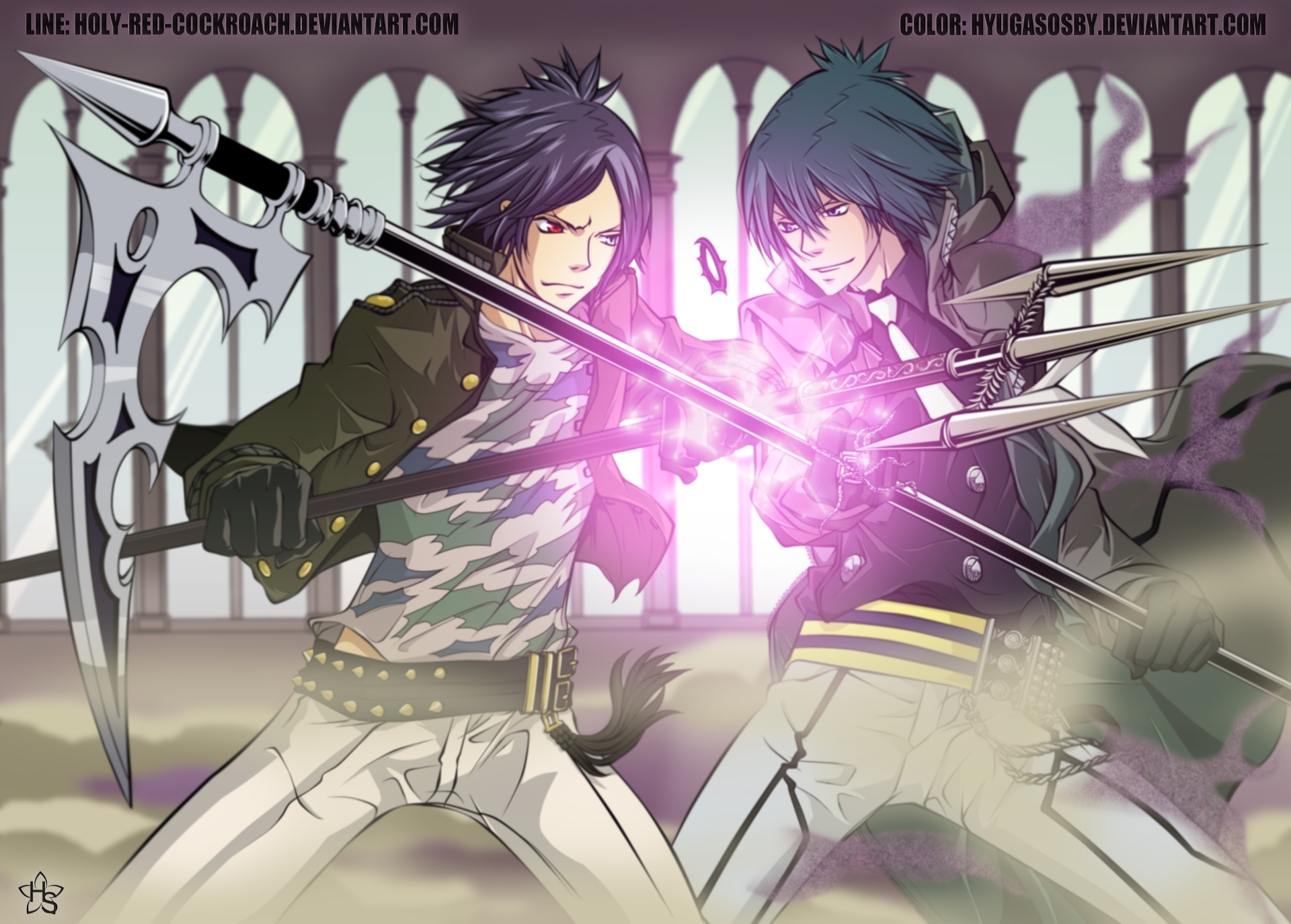 Download Daemon Spade Rokudo Mukuro Anime Katekyō Hitman Reborn! HD Wallpaper by Nagadih