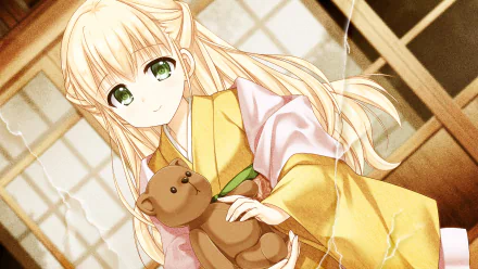 Tsumugi Wenders Anime Summer Pockets HD Desktop Wallpaper | Background Image