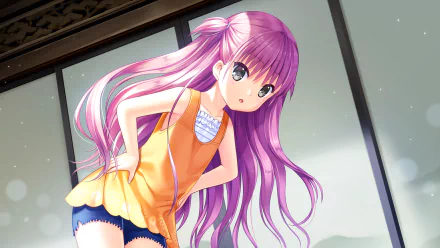 Aihara Umi Anime Summer Pockets HD Desktop Wallpaper | Background Image