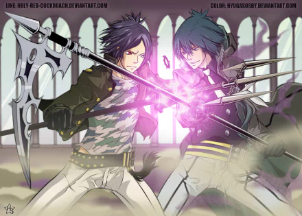 Daemon Spade Rokudo Mukuro Anime Katekyō Hitman Reborn! HD Desktop Wallpaper | Background Image