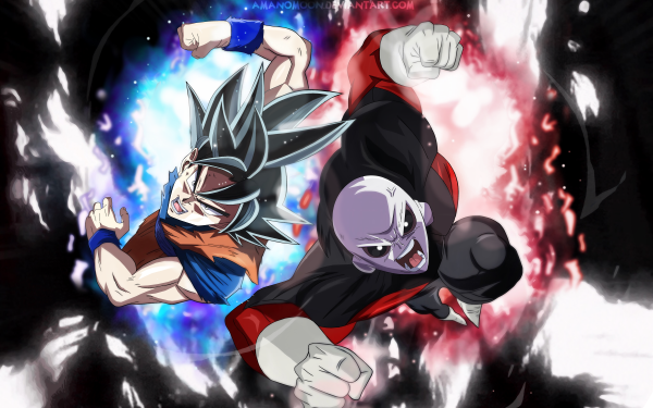 Anime Dragon Ball Super Dragon Ball Goku Ultra Instinct Jiren HD Wallpaper | Background Image