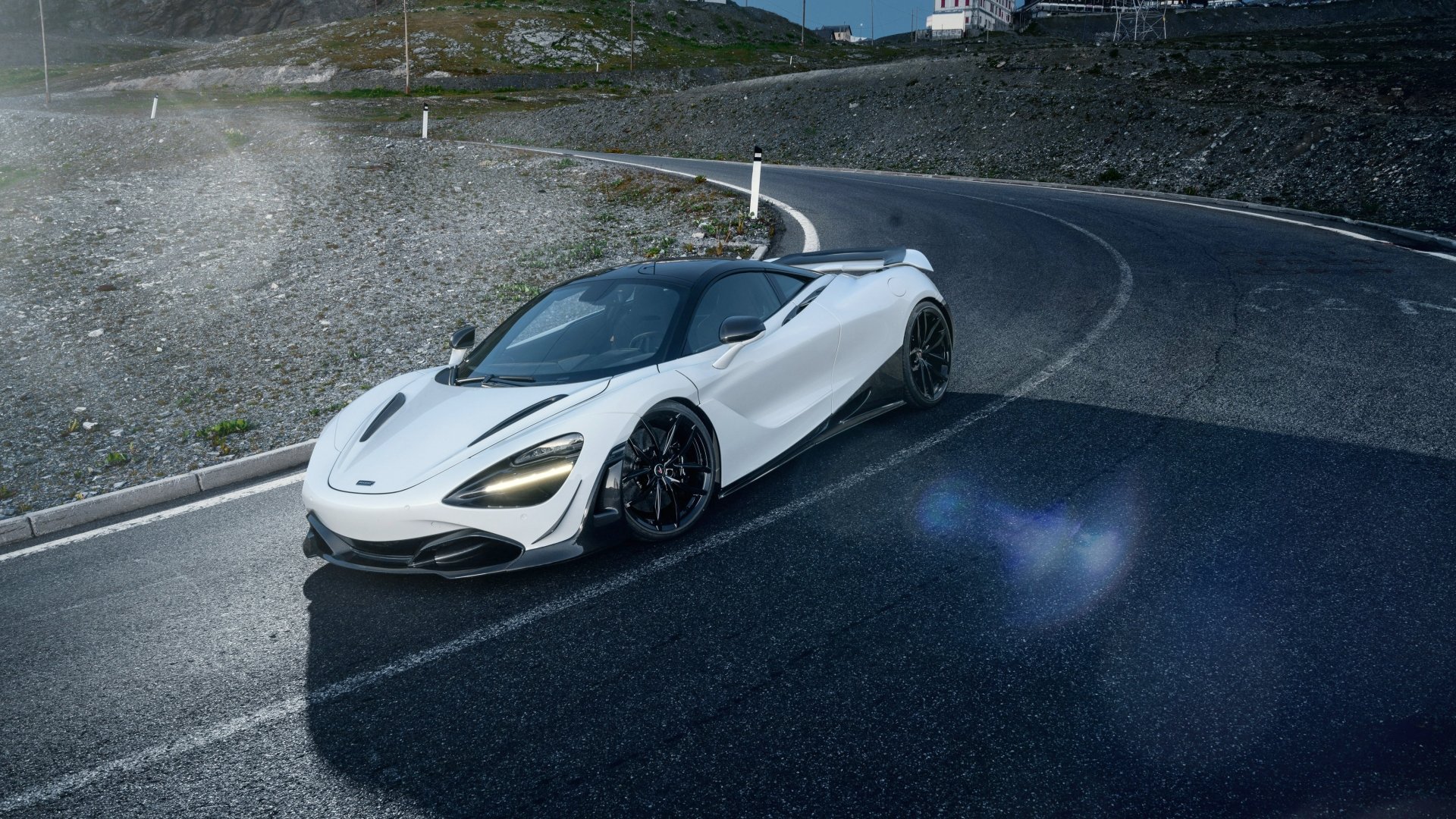 Download Supercar White Car Car McLaren Vehicle McLaren 720S 4k Ultra HD Wallpaper