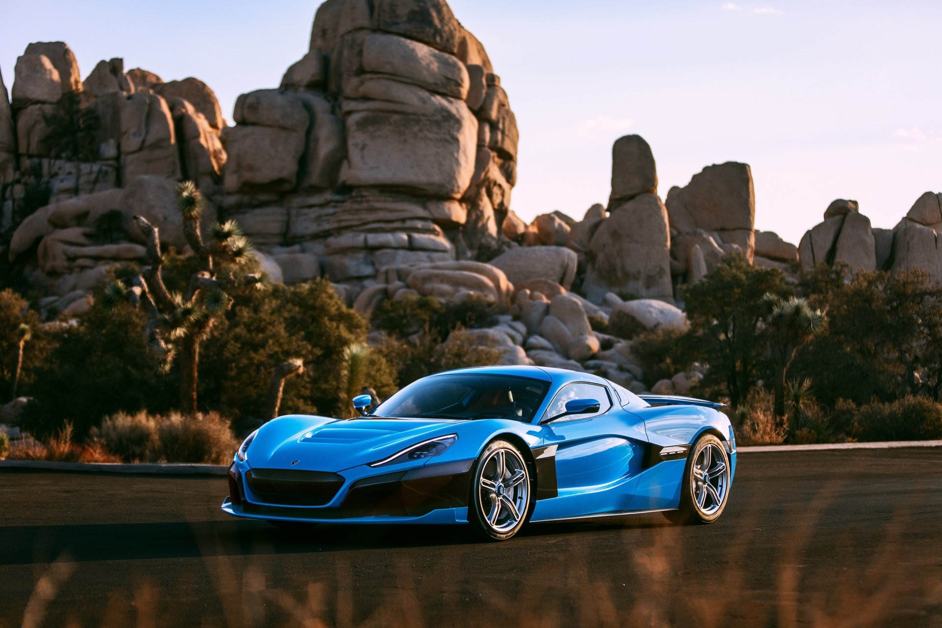 Download Supercar Car Vehicle Rimac Nevera 4k Ultra HD Wallpaper