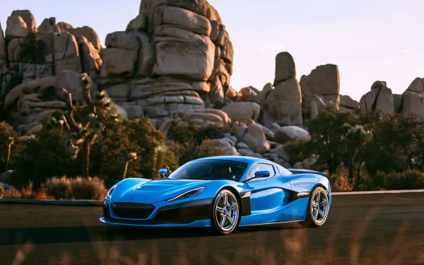 supercar car vehicle Rimac Nevera HD Desktop Wallpaper | Background Image