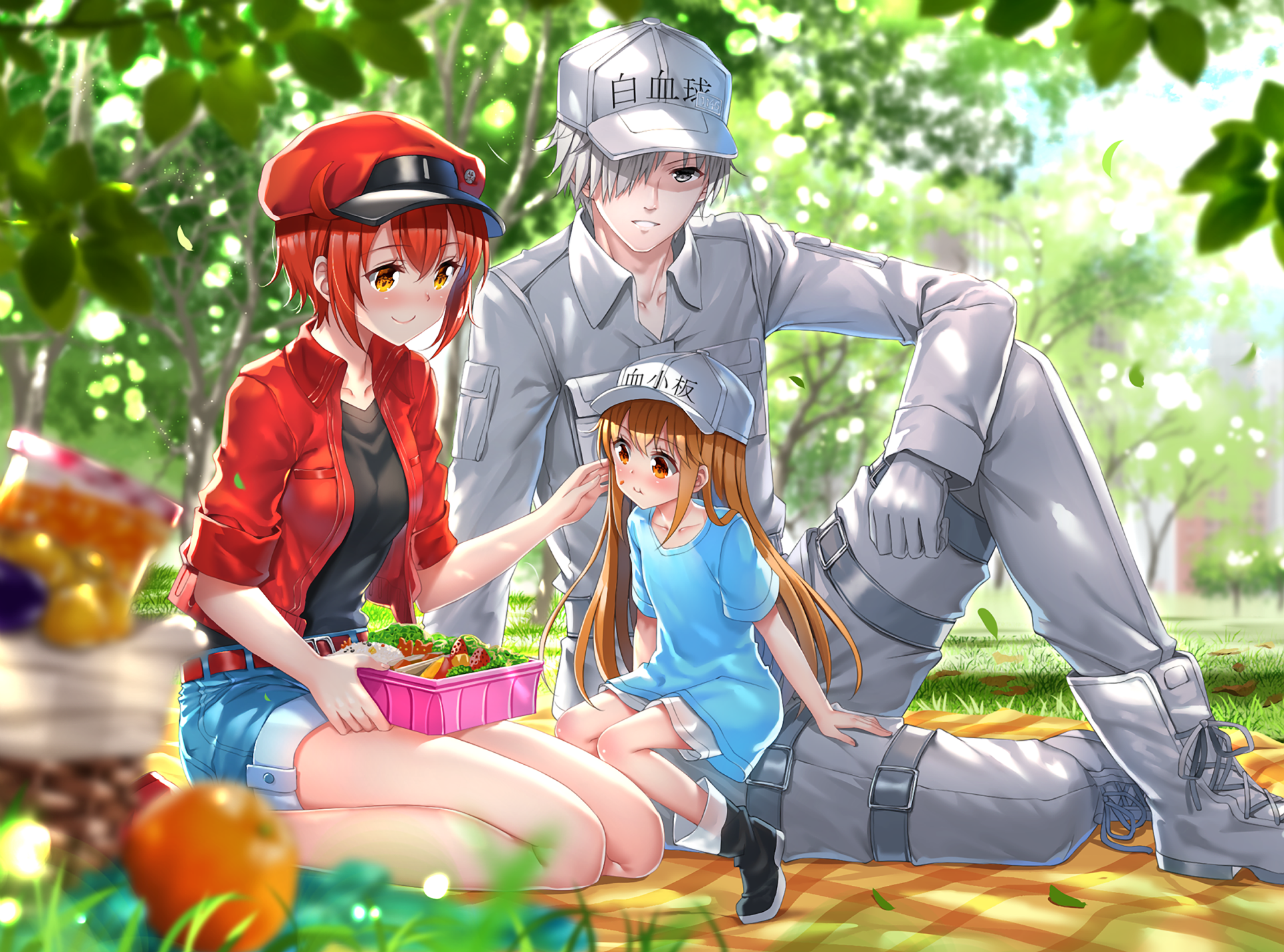 Anime Cells at Work! HD Wallpaper